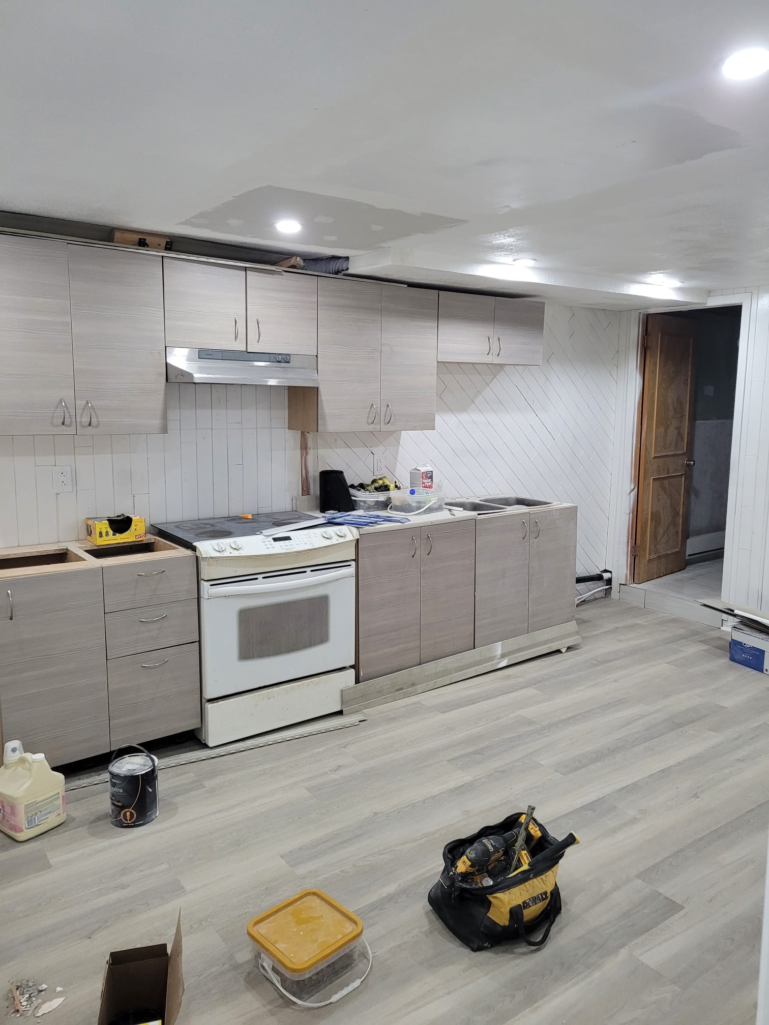 Rénovation de cuisine moderne à Montréal